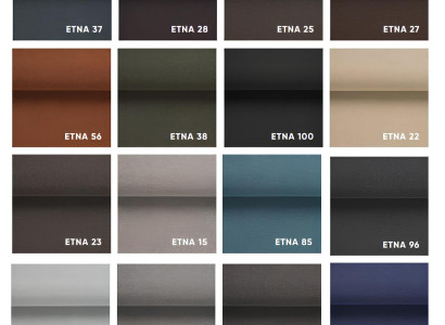 Sofá em forma de U com função de cama em tecido