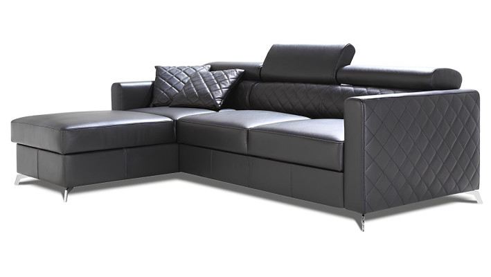 Sofá de couro italiano