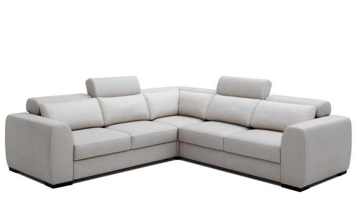 Sofá de canto para a sala de estar, sofá, cadeira, couro, design, relaxamento, multifuncional