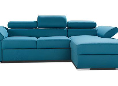 Sofá de canto moderno com função de cama