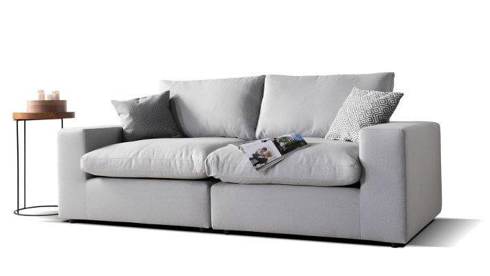 Sofá cinza moderno