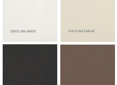 Conjunto de sofá moderno em couro 100% italiano 2+1 lugares