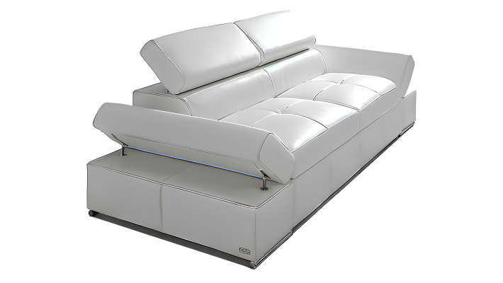 Sofá moderno de 2,5 lugares com função de cama