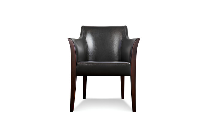 Cadeira Dizaina com almofada para 1 pessoa de 100% couro italiano novo