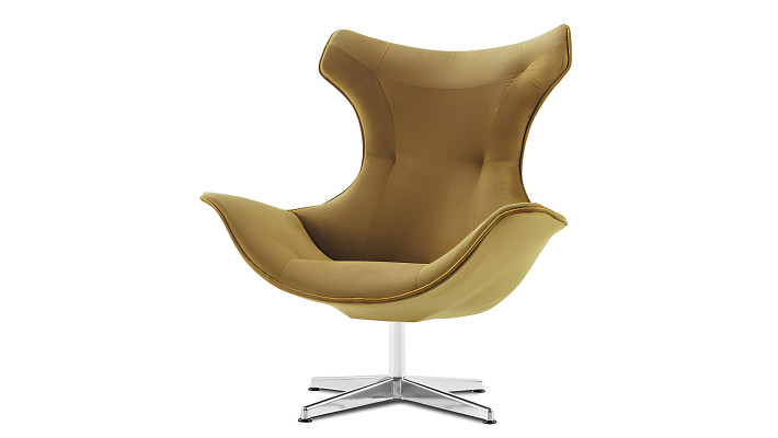 Sofá moderno de couro, feito de madeira real em várias cores