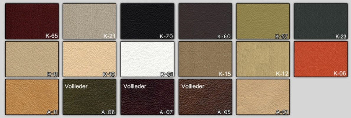 Sofá moderno de couro preto