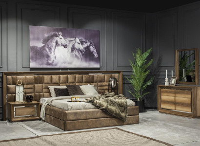 Moderno armário de carregamento + espelho para armazenamento de luxo