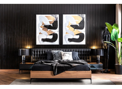 Cama francesa luxe 160x200 cm móveis modernos