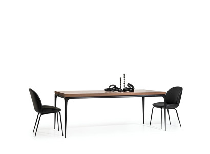 Conjunto de mesa de jantar Luxe, mesa com 4 cadeiras dobráveis