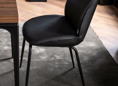 Moderno cadeira suspensa preta para o teto