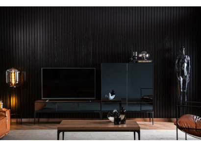 Mesa de TV com armário embutido