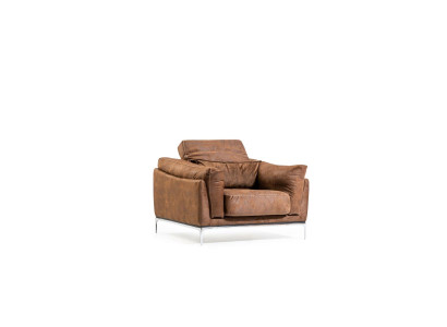 Cadeira de café moderna, macia, premium, confortável, para uma pessoa