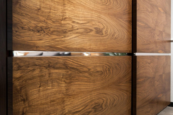 Móveis de quarto de luxo, mesa de cabeceira, armário, mesas de cabeceira, espelho em 6 partes