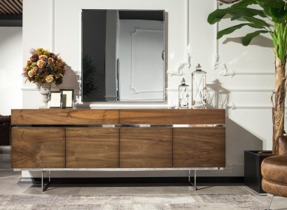 Prático armário de metal com espelho para armazenamento