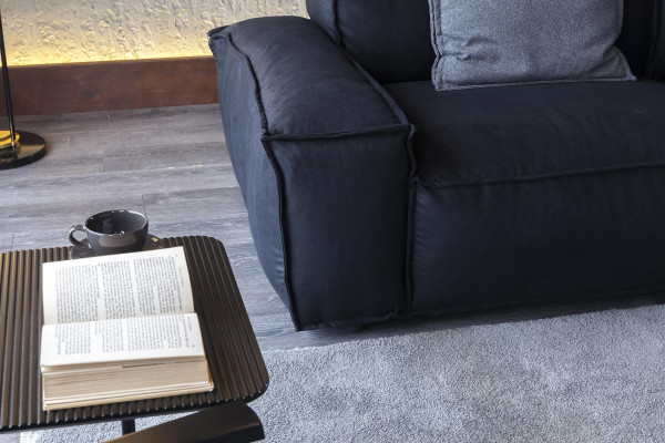 Conjunto de sofá de dois peças Sofá + Cadeira Confortável e macio Estilo moderno Luxo Novo