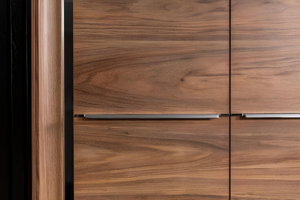 Conjunto de móveis ideal para hotéis, cama confortável, armário, 6 peças