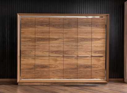 Armário com 6 portas para o quarto