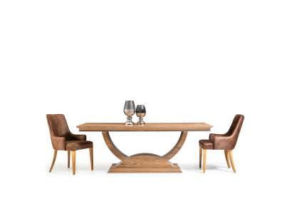 Cadeira elegante estofada em estilo loft - cadeira de cozinha de couro preto