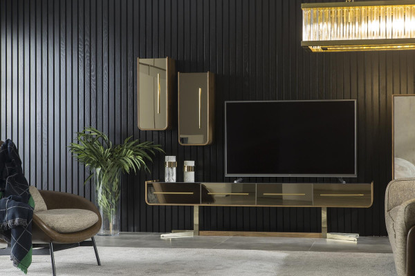 Prateleira de TV para a sala de estar