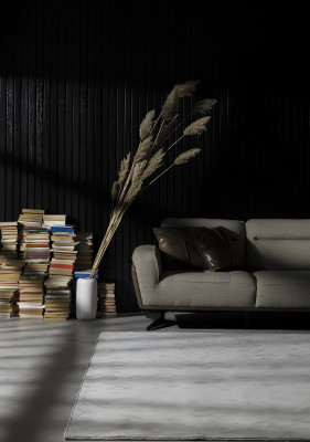 Sofá de canto prático e espaçoso 260cm Tecido