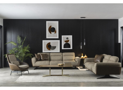 Sofá de canto prático e espaçoso 260cm Tecido