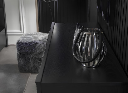 Conjunto de móveis de quarto de luxo com armário, mesa de cabeceira e 2 mesas de cabeceira 5 peças.