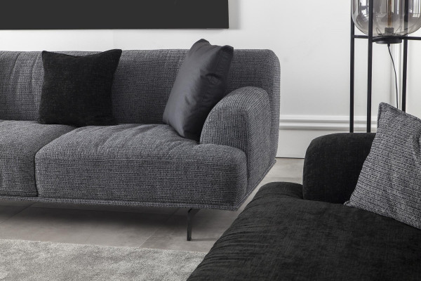 Banco de veludo para quatro pessoas 284 cm