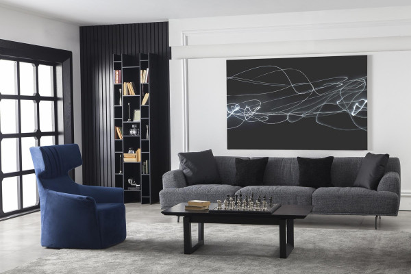 Poltrona de luxo moderna