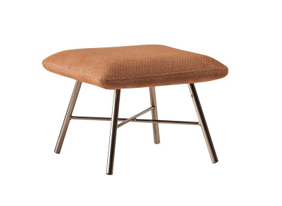 Cadeira de aço moderna, móvel macio premium