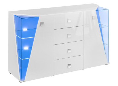 Moderna mesa de TV branca