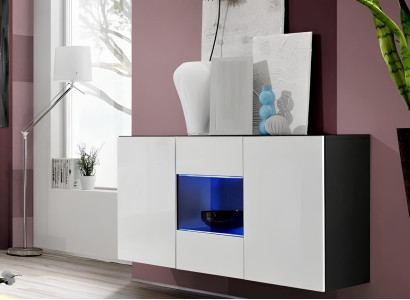 Moderno e luxuoso móvel de armário para a sala de estar