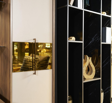 Cabide moderno e luxuoso