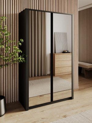 Armário com espelho e ganchos