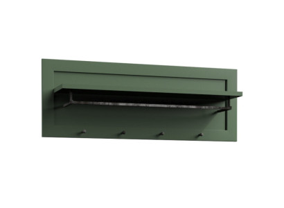 Armário com prateleiras e portas