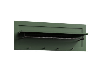 Armário com prateleiras e portas