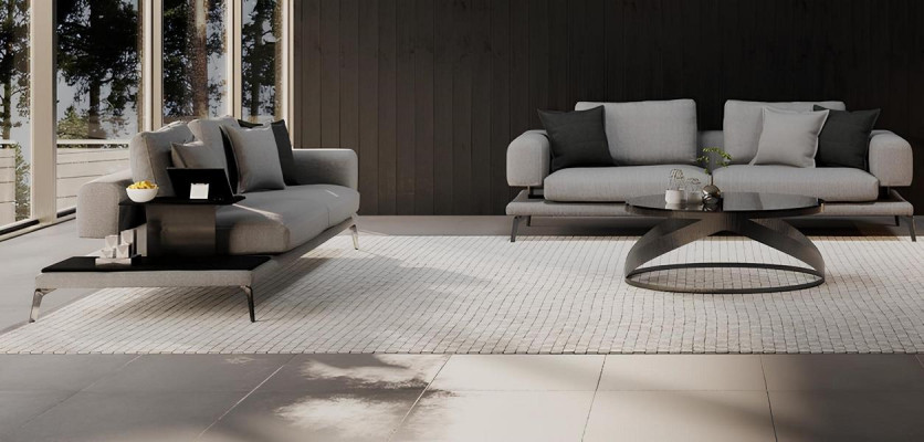 Banco moderno e elegante para a sala de estar