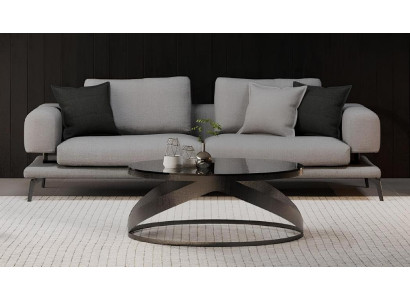 Sofá moderno de três lugares, macio, confortável, ideal