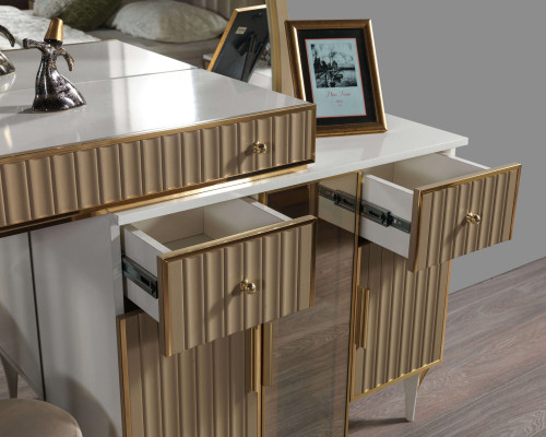 Cômoda moderna com espelho para o quarto