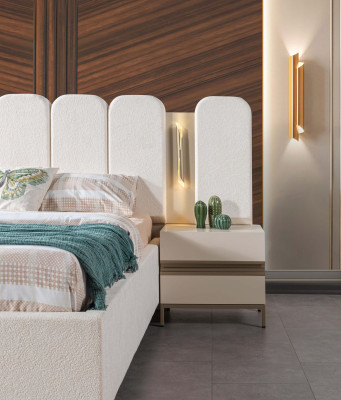 Mesa de cabeceira elegante - prática e estilosa para o seu quarto