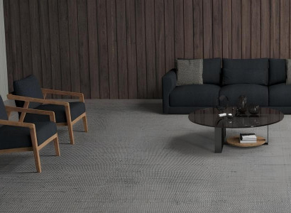 Sofá de três lugares com assentos confortáveis e estéticos - para uso diário