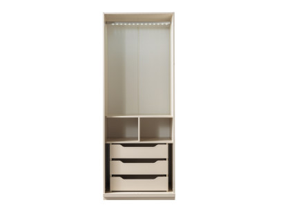 Armário modular moderno com design prático