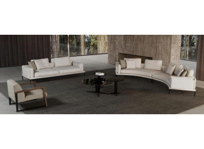 Banco moderno geométrico e elegante