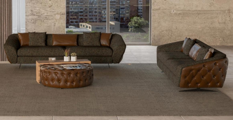 Conjunto de sofá moderno 2x para sua casa