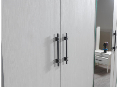 Armário de armazenamento moderno de 254 cm