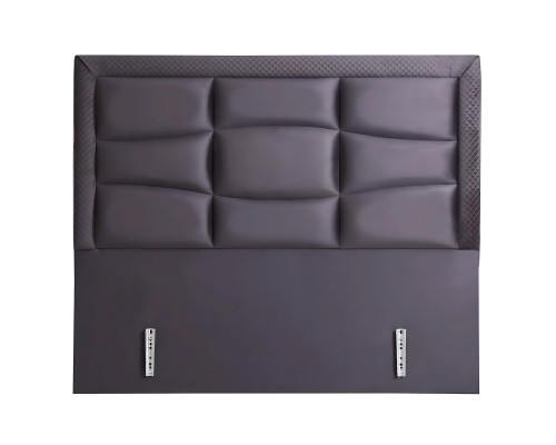 Conjunto de cama cinza moderno com colchão