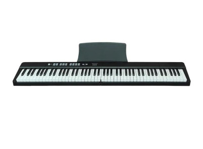 Piano digital portátil com 88 teclas: Bluetooth, conexão de aplicativo e conexão de microfone