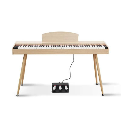 Piano digital para uso doméstico 135 cm bege