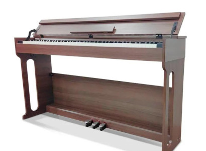 Piano digital para uso doméstico 137 cm marrom
