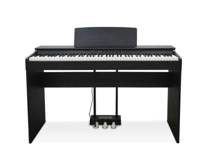 Piano digital para casa 137 cm Preto
