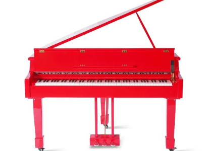 Piano digital vermelho Piano digital vermelho